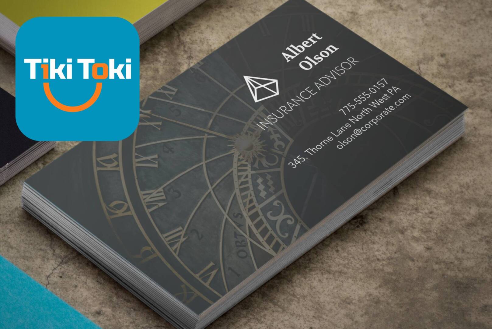 3 luksozni vizitki lux business